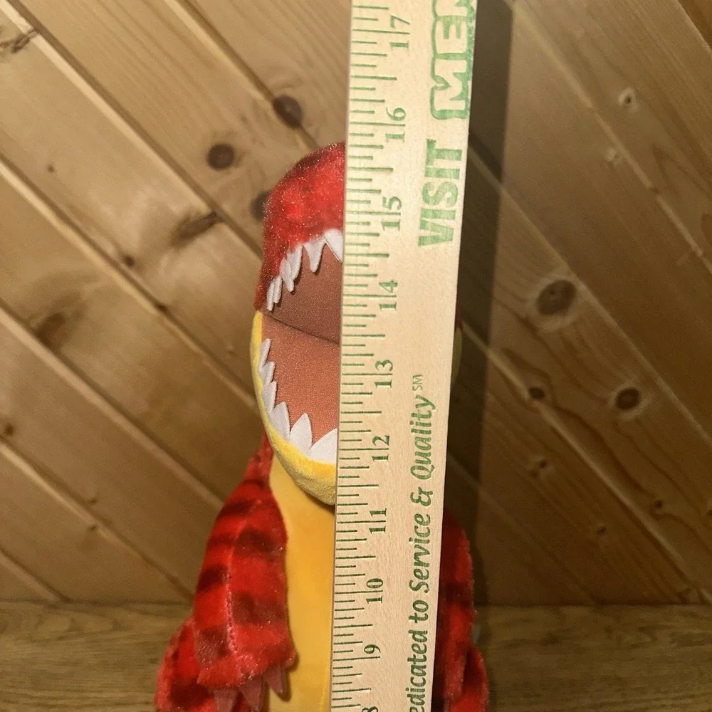 Build‎ A Bear Workshop BAB Red Raptor Dinosaur 16